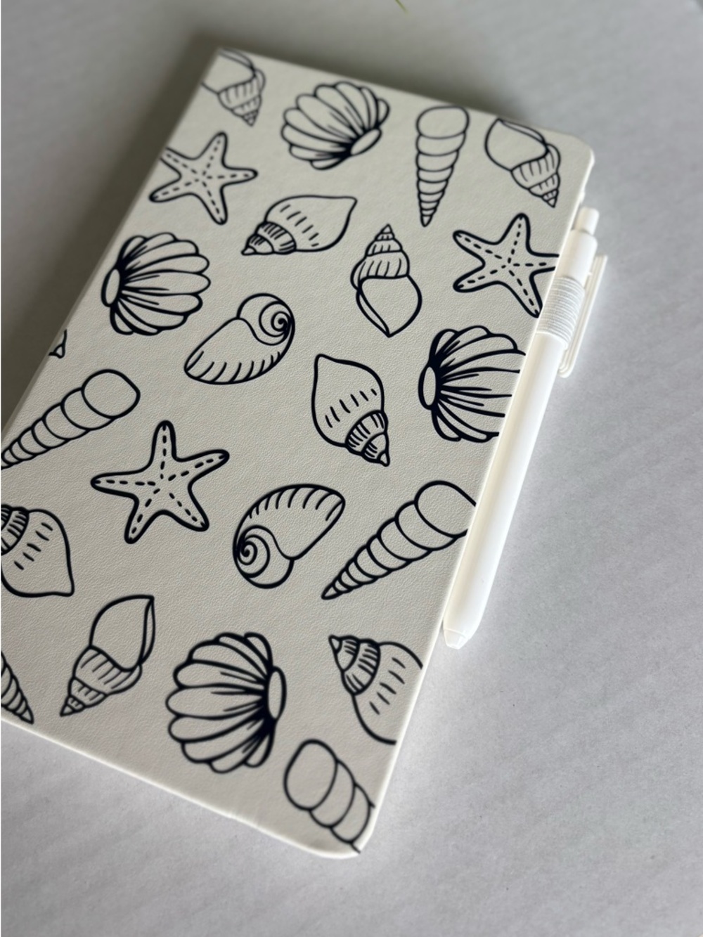Coastal Style Shell Design Notebook/Journal - Picture 3 of 4